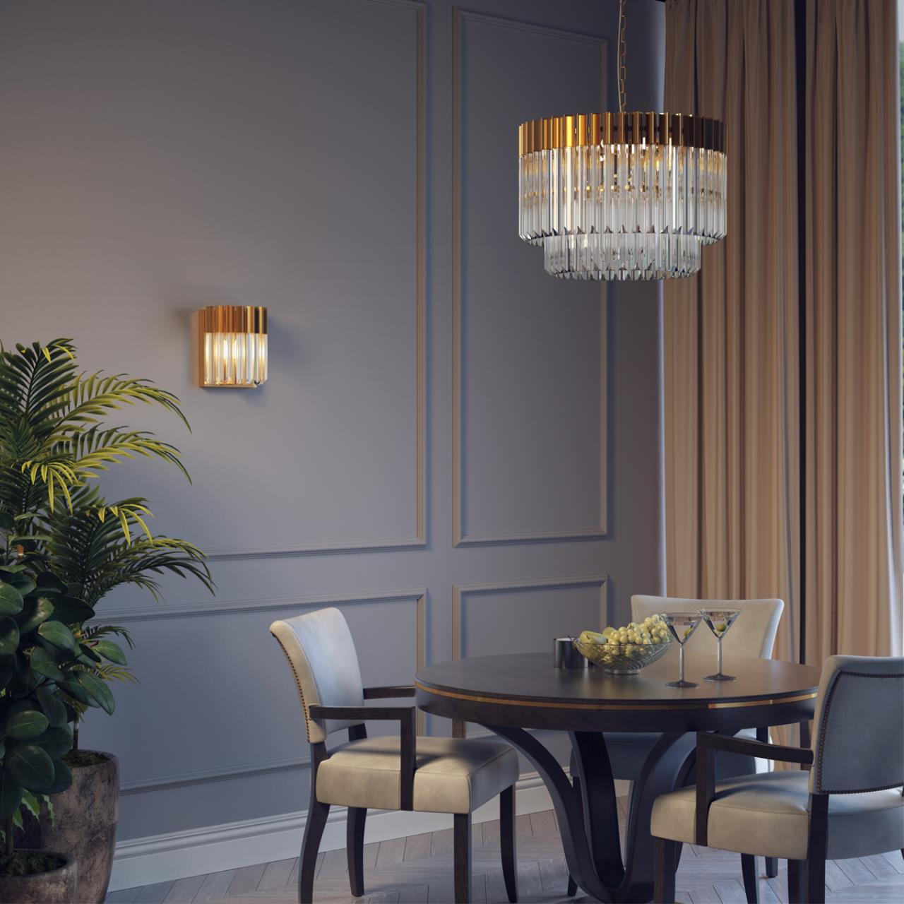 Картинка Подвесная люстра Odeon Light Moria 4675/8