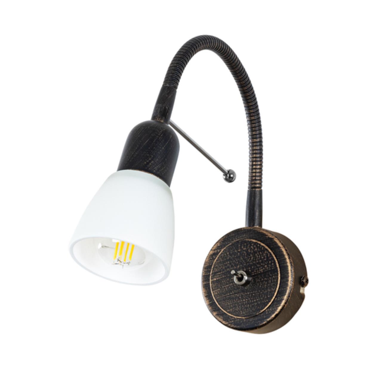 Дополнительная картинка Спот Arte Lamp Lettura A7009AP-1BR