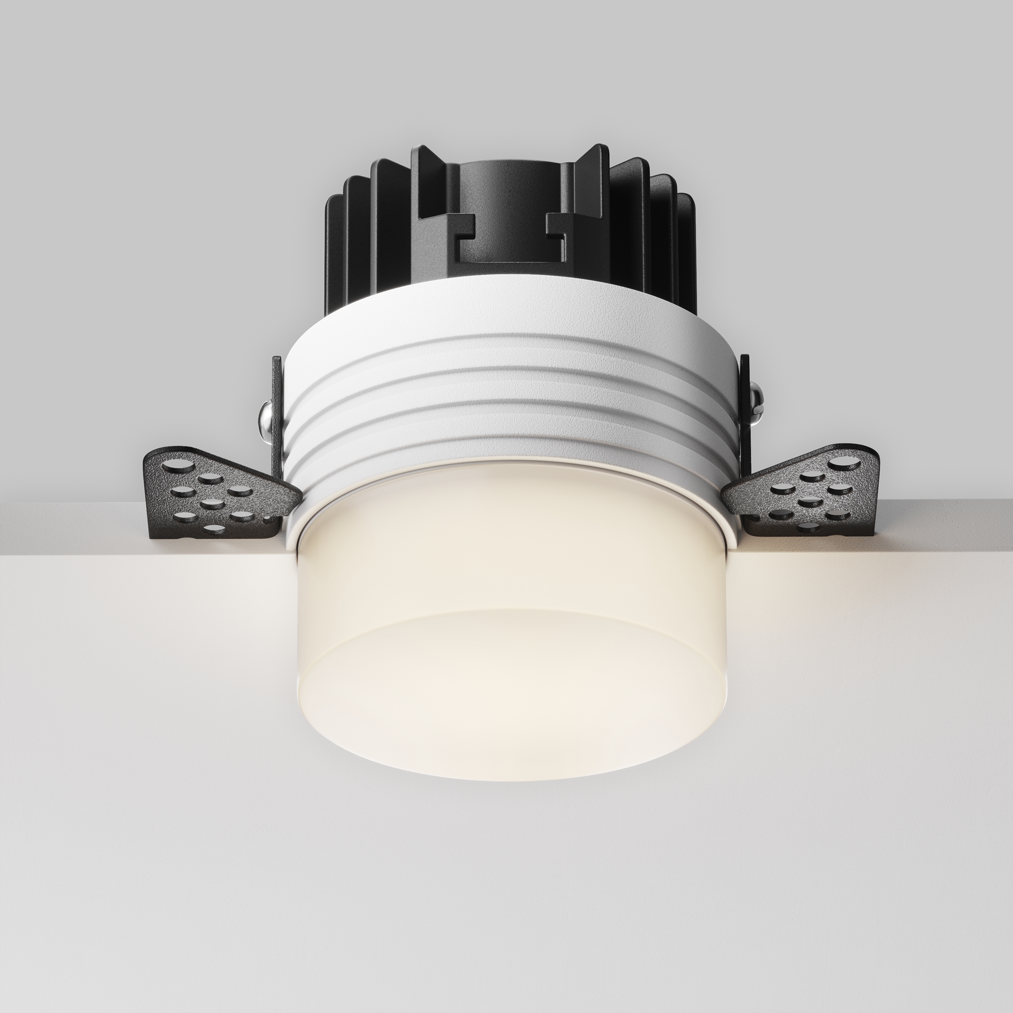 Дополнительная картинка Встраиваемый светильник Technical DL065-12W4K-TRS-W