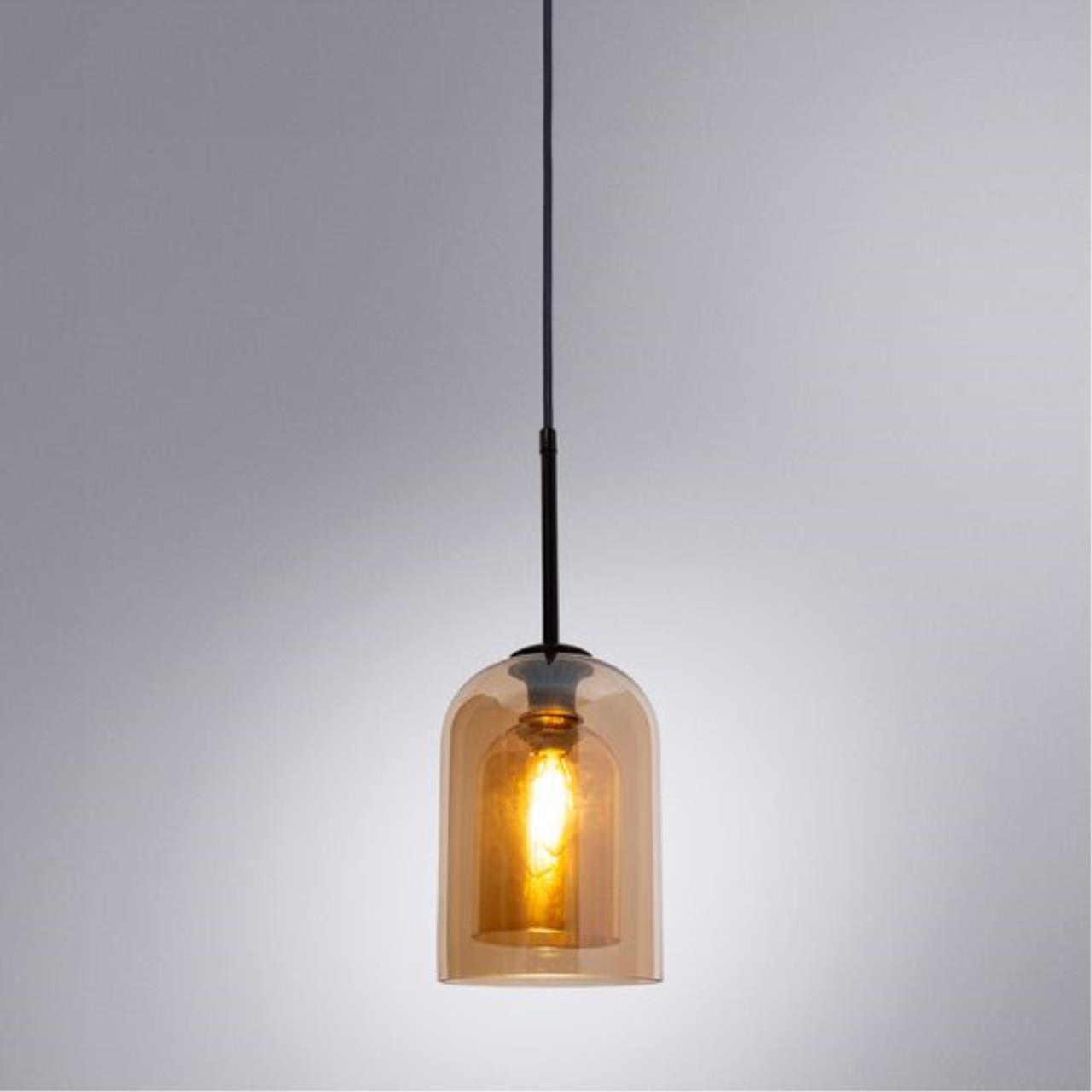 Подвесной светильник Arte Lamp PAIO A7015SP-1BK — фото 2