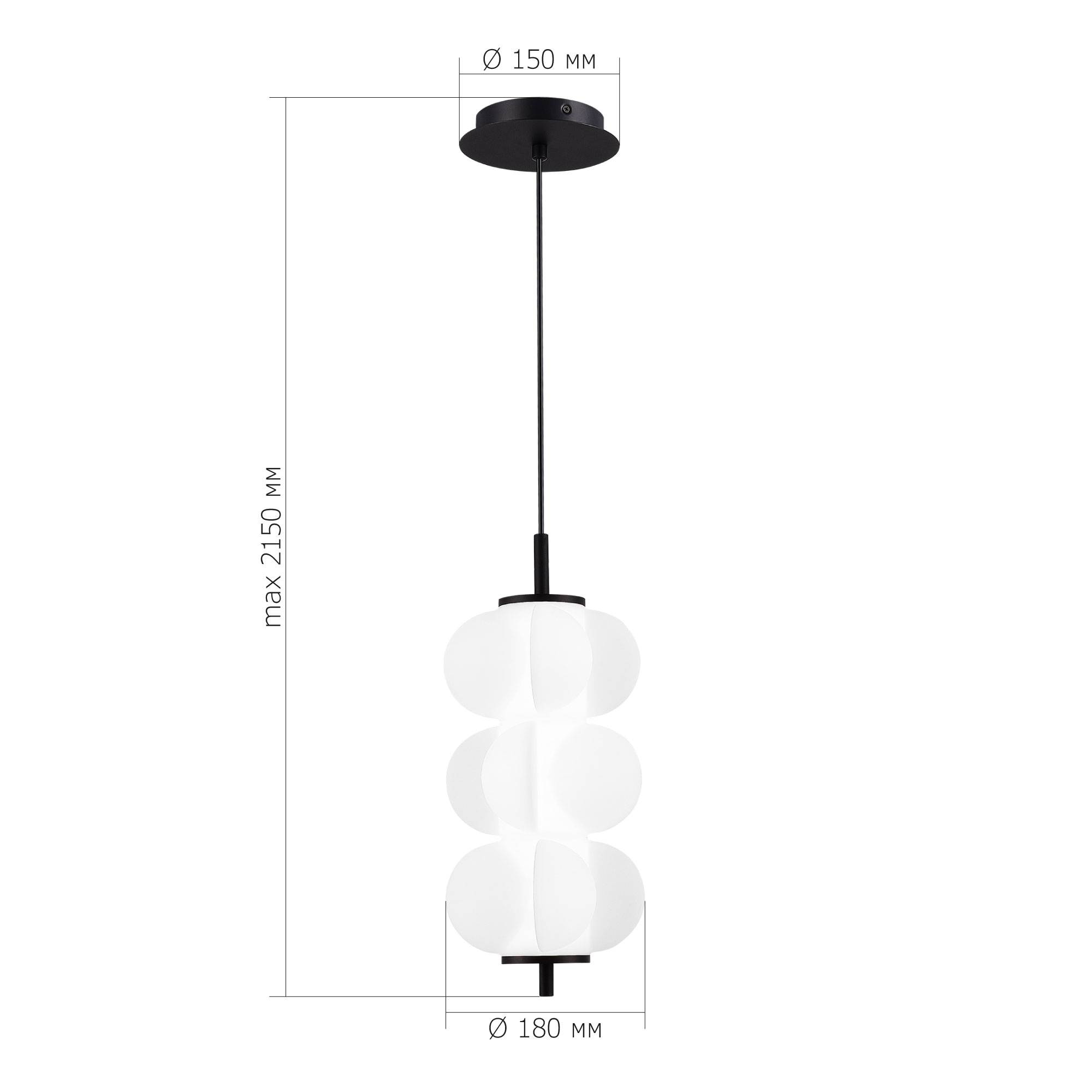 Картинка SL6121.403.01 Светильник подвесной ST-Luce TALISMAN