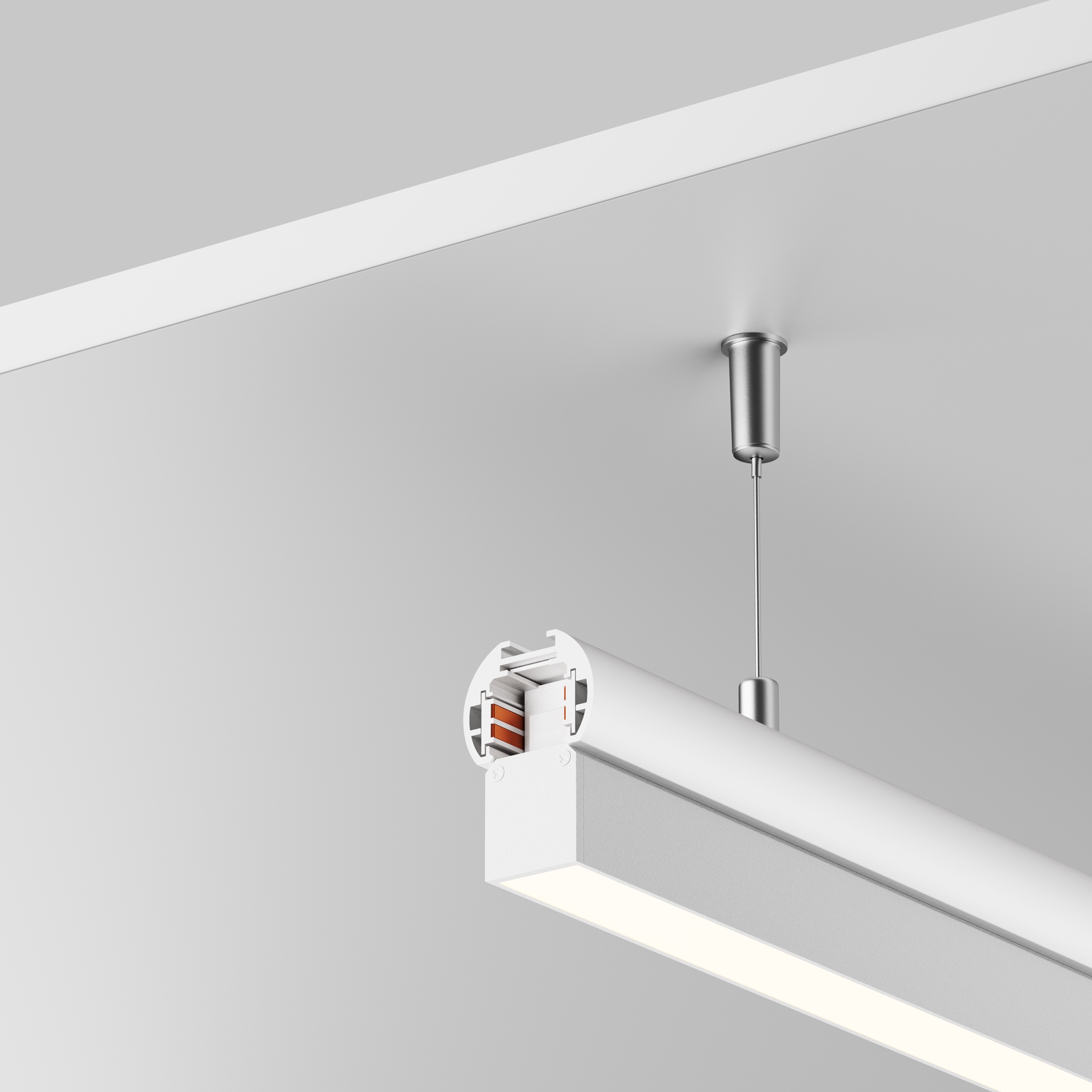 Дополнительная картинка Шинопровод накладной/подвесной Technical TRXM034-R-412W