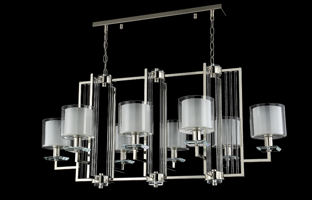 Картинка Подвесной светильник Crystal Lux NICOLAS 3400/308L