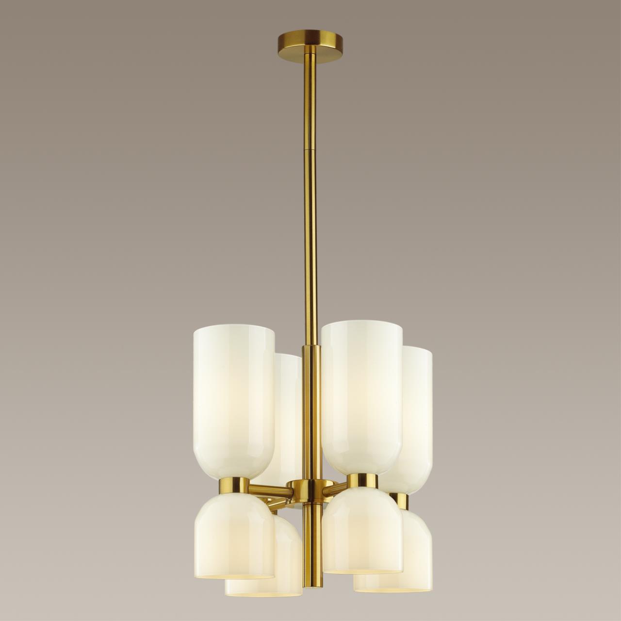 Картинка Подвесная люстра Odeon Light Midcent Orinoco 4798/8