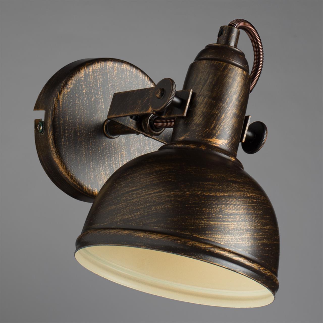 Картинка Настенный светильник Arte Lamp Martin A5213AP-1BR
