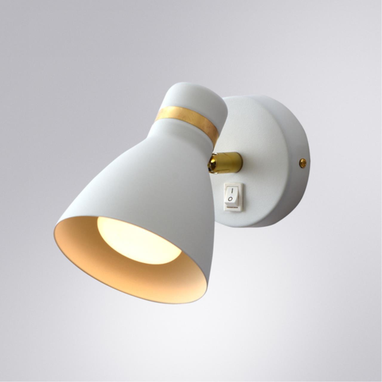 Картинка Бра Arte Lamp FAFNIR A5047AP-1WH