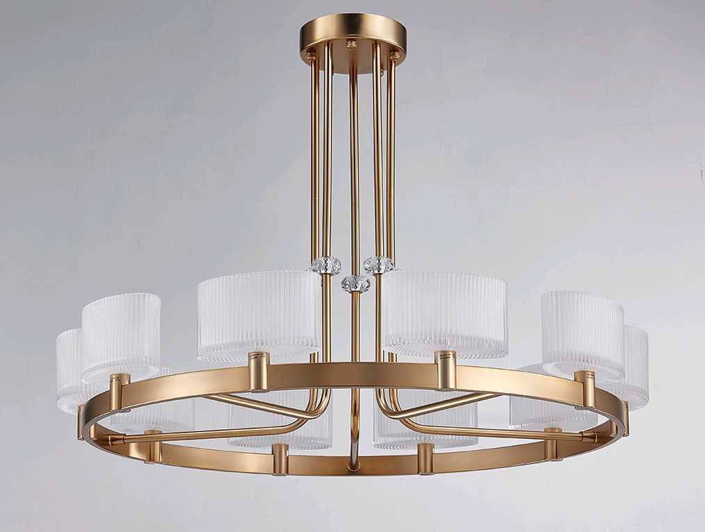 Картинка Подвесная люстра Newport 4338+2/C gold М0062173