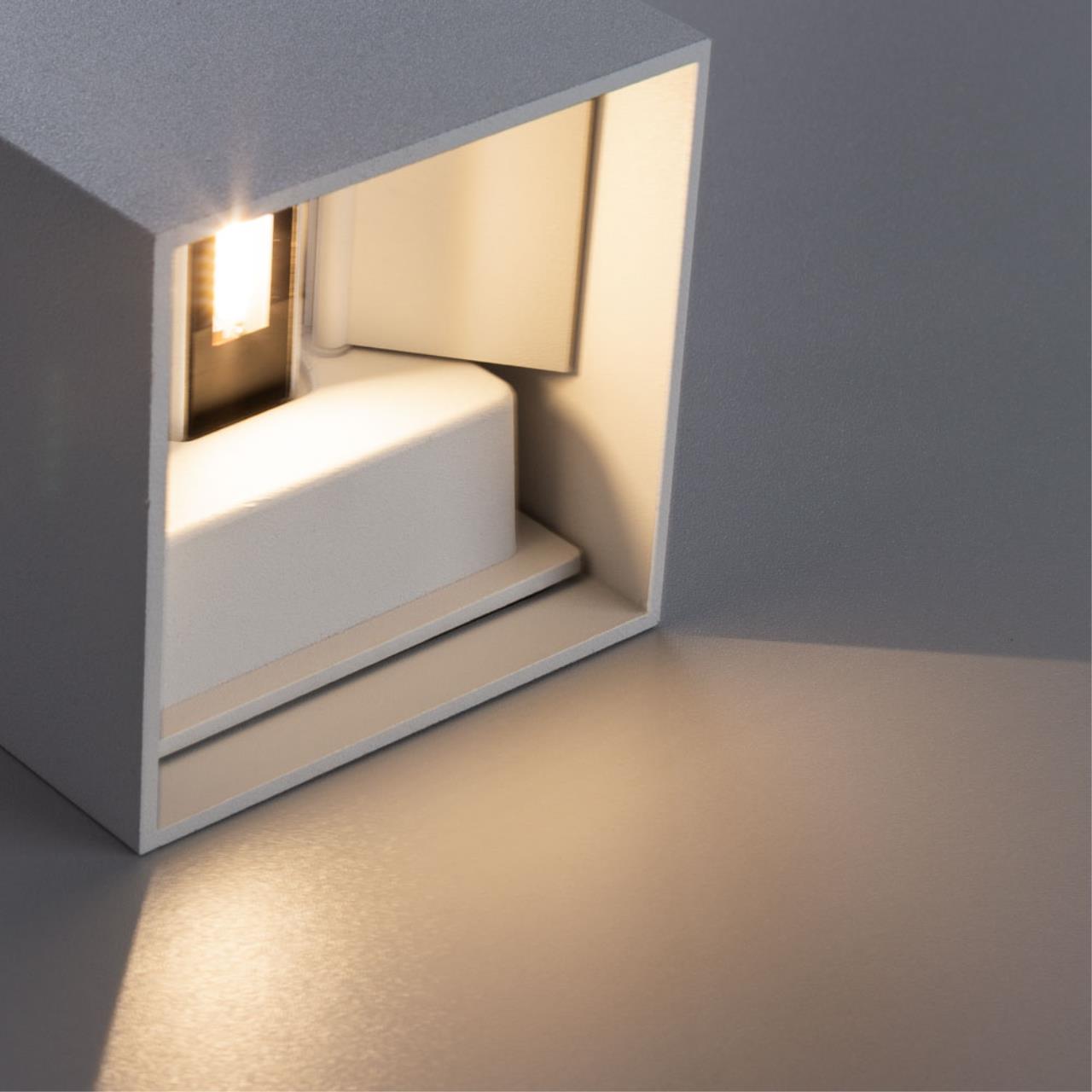 Картинка Уличный настенный светодиодный светильник Arte Lamp Rullo A1414AL-1WH
