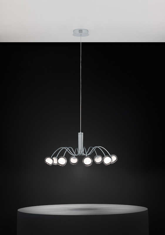 Картинка Подвесная светодиодная люстра Eglo Malagon 39149