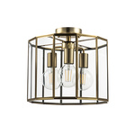 люстры 798231 (mx7961-3a) люстра  genni 3х40w e27 латунь/прозрачный (в комплекте), доставка по Казахстану 