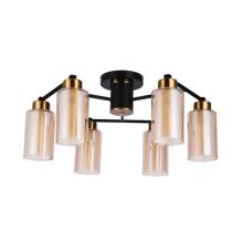 Потолочные Потолочный светильник Arte Lamp LEO A7027PL-6BK, доставка по Казахстану 