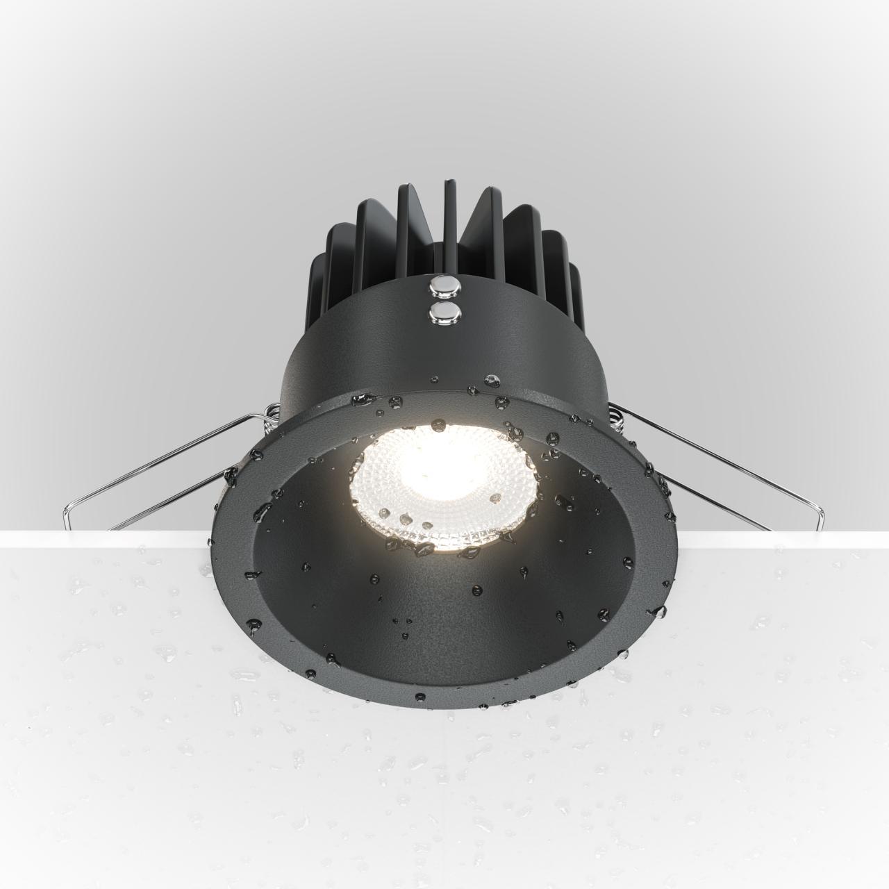 Дополнительная картинка Встраиваемый светильник Technical DL034-L12W3K-D-B