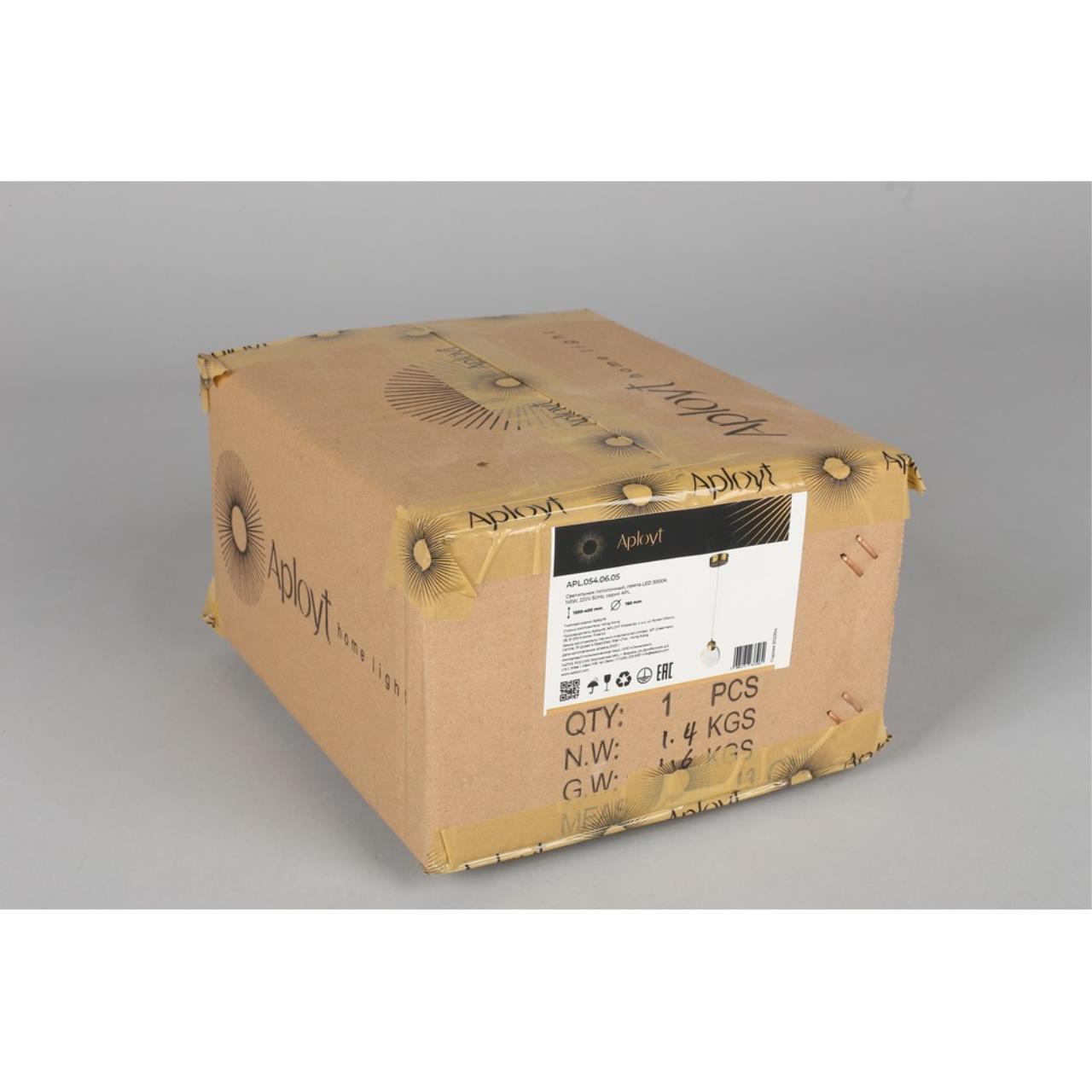 Картинка APL.054.06.05 Светильник подвесной светодиодный Aployt Frederik