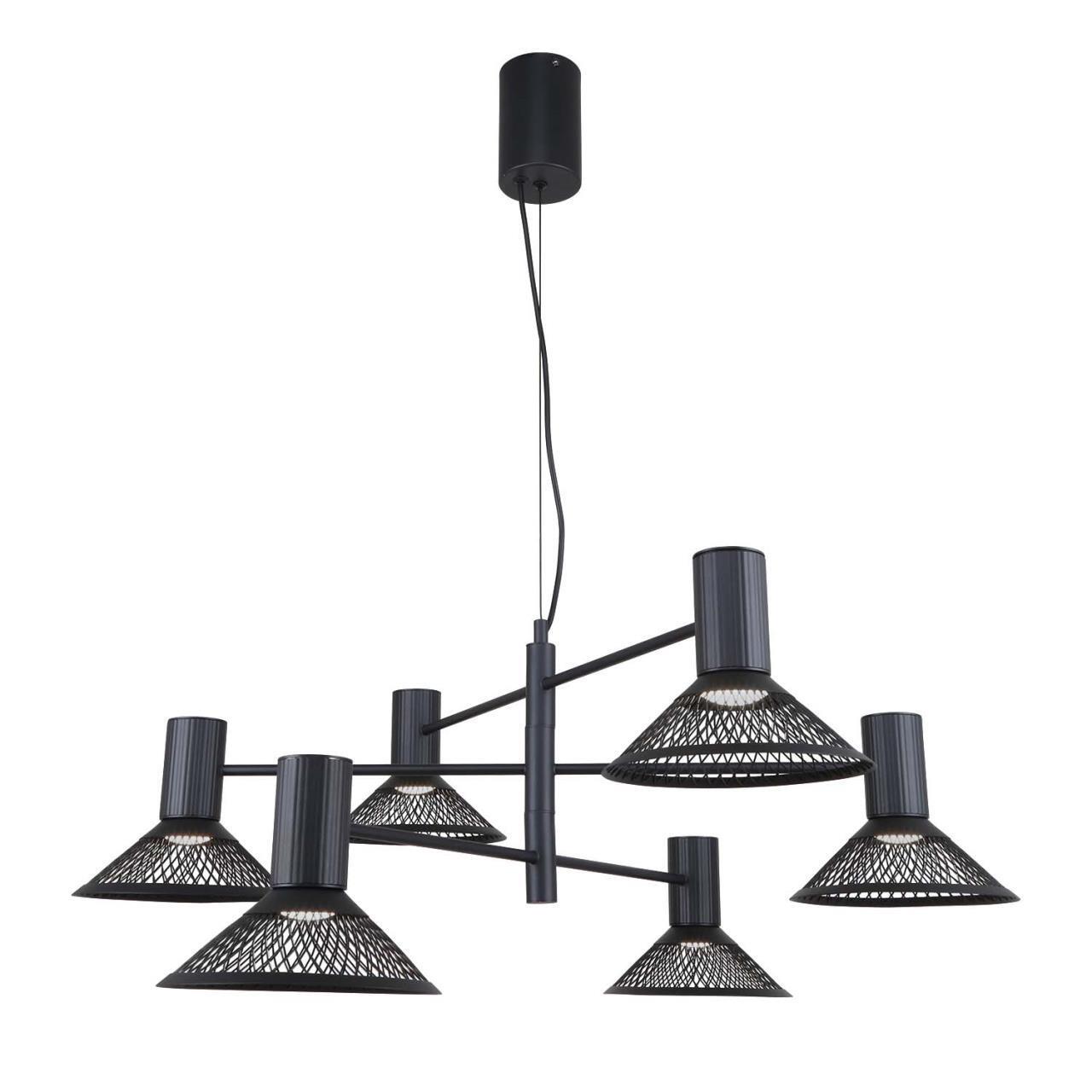 Дополнительная картинка 4623-6P Подвесная люстра Metrics F-Promo