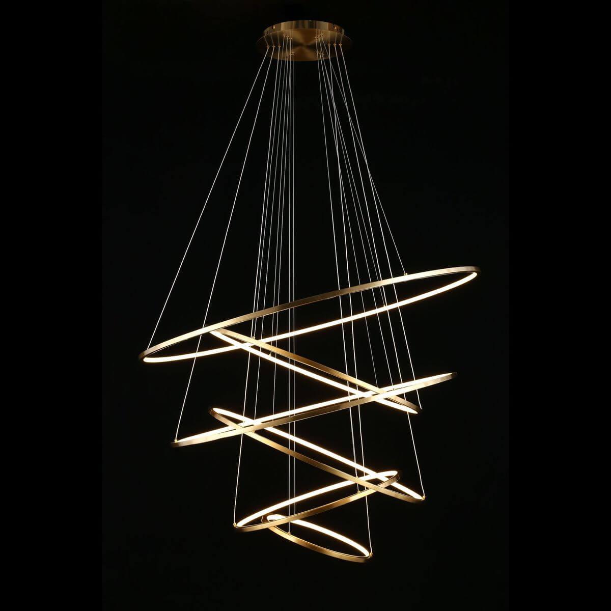 Картинка Подвесная светодиодная люстра Aployt Monisia APL.020.03.243