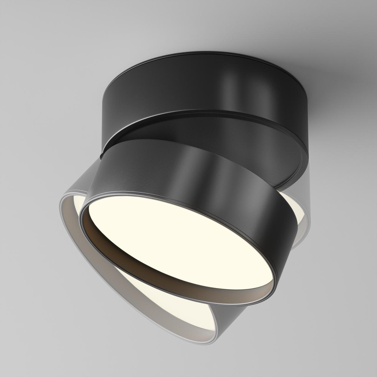Дополнительная картинка Потолочный светильник Technical C024CL-18W3K-B-1