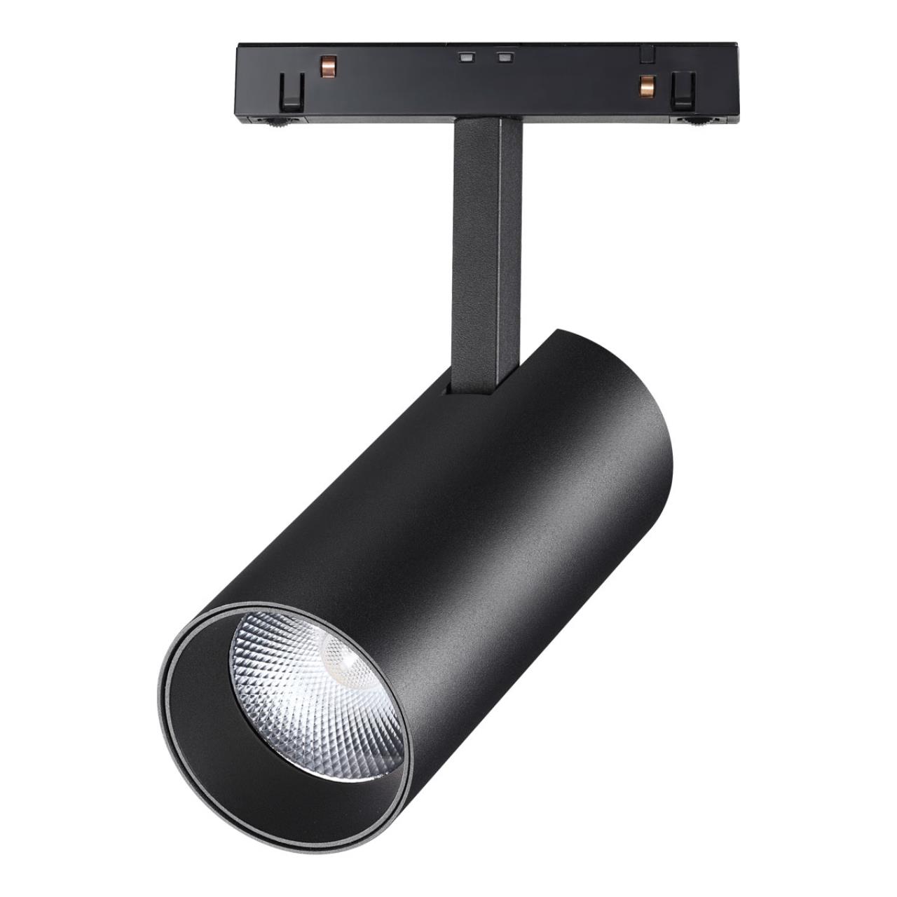 Дополнительная картинка Трековый светодиодный светильник Novotech Shino Flum 358424