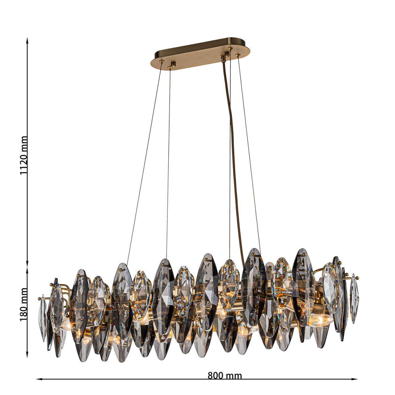 Картинка Подвесная люстра Glans 4303-8PC
