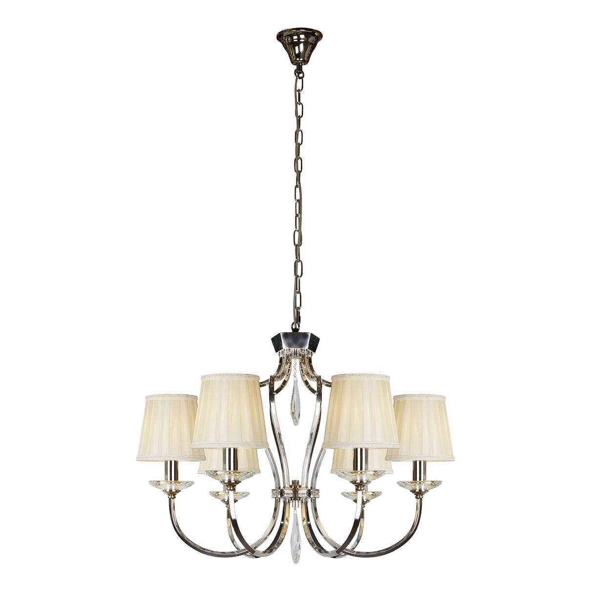 люстры подвесная люстра ilamp charm p2508-6 nic, доставка по Казахстану люстры подвесная люстра ilamp charm p2508-6 nic, доставка по Казахстану