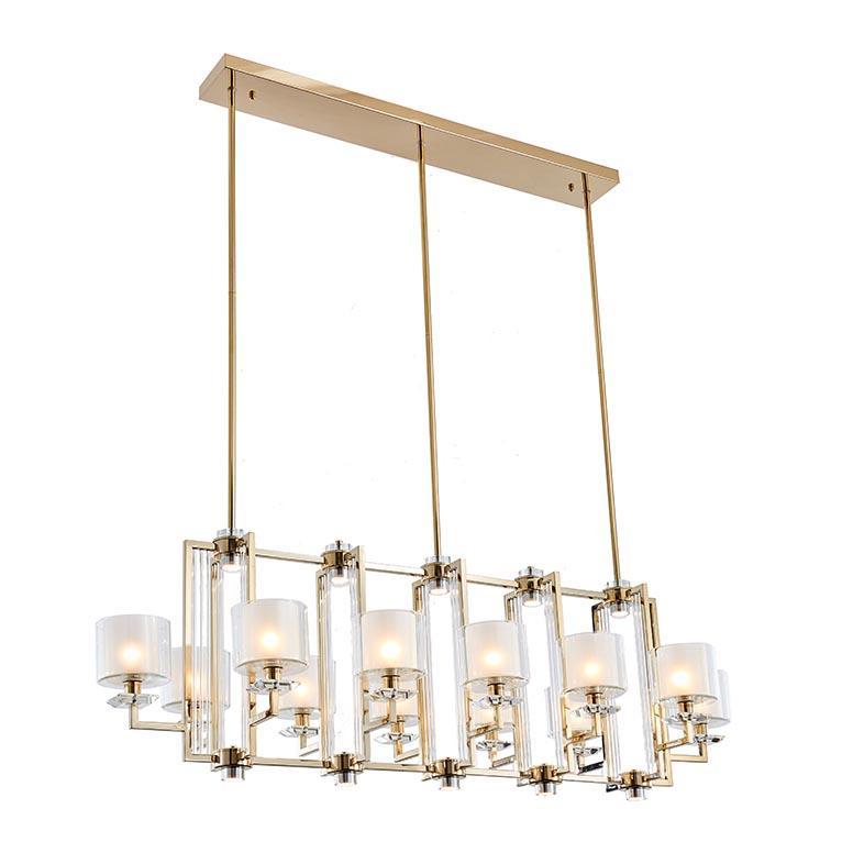 подвесной светильник newport 4408+4/s gold м0064727, доставка по Казахстану 