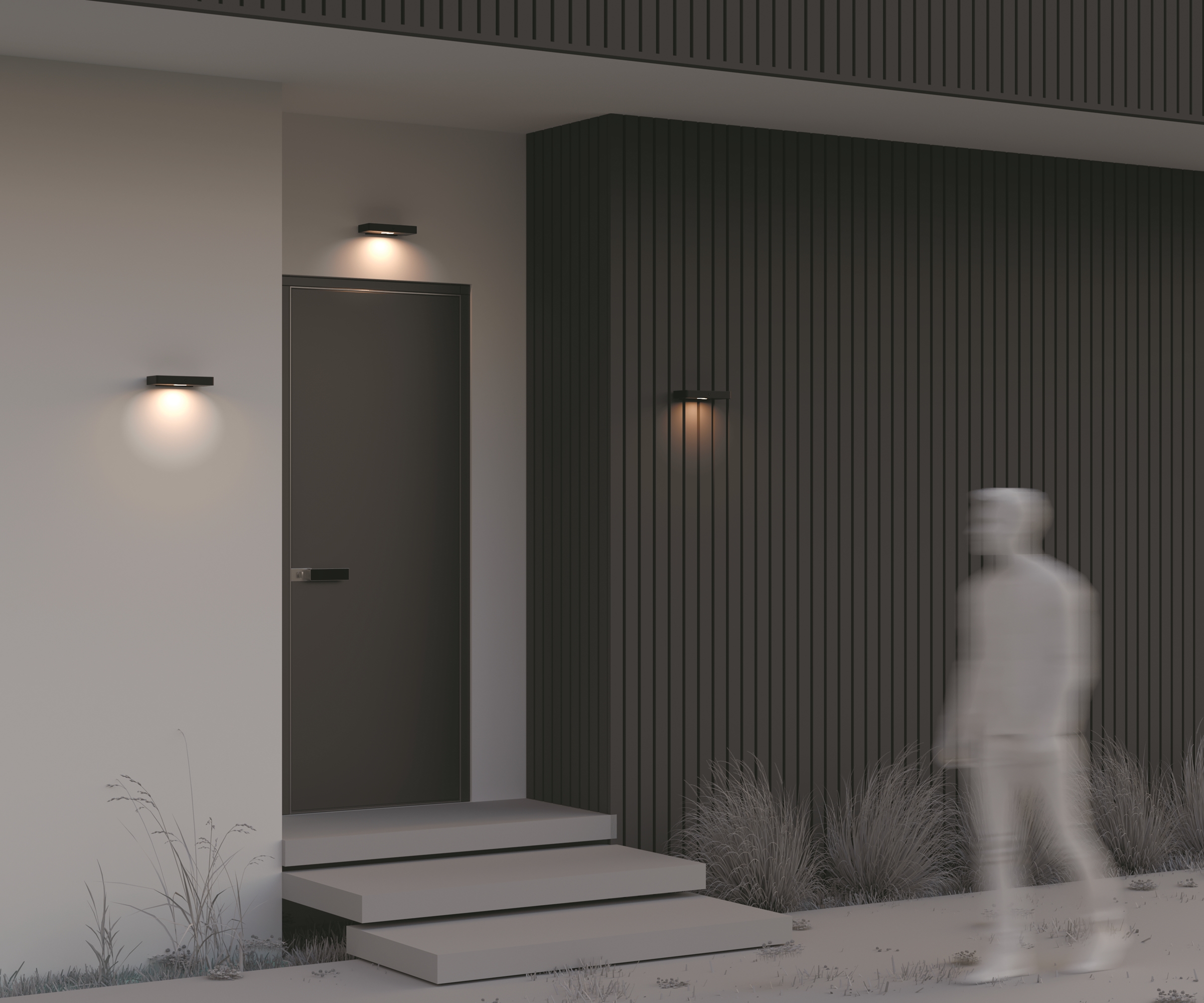 Картинка Настенный светильник (бра) Outdoor OSL456WL-L2GF3K