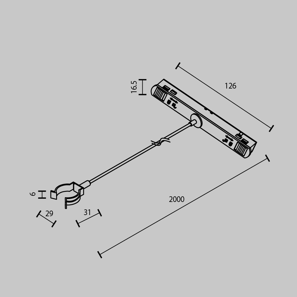 Дополнительная картинка Аксессуар Technical TRA101SWT-2B