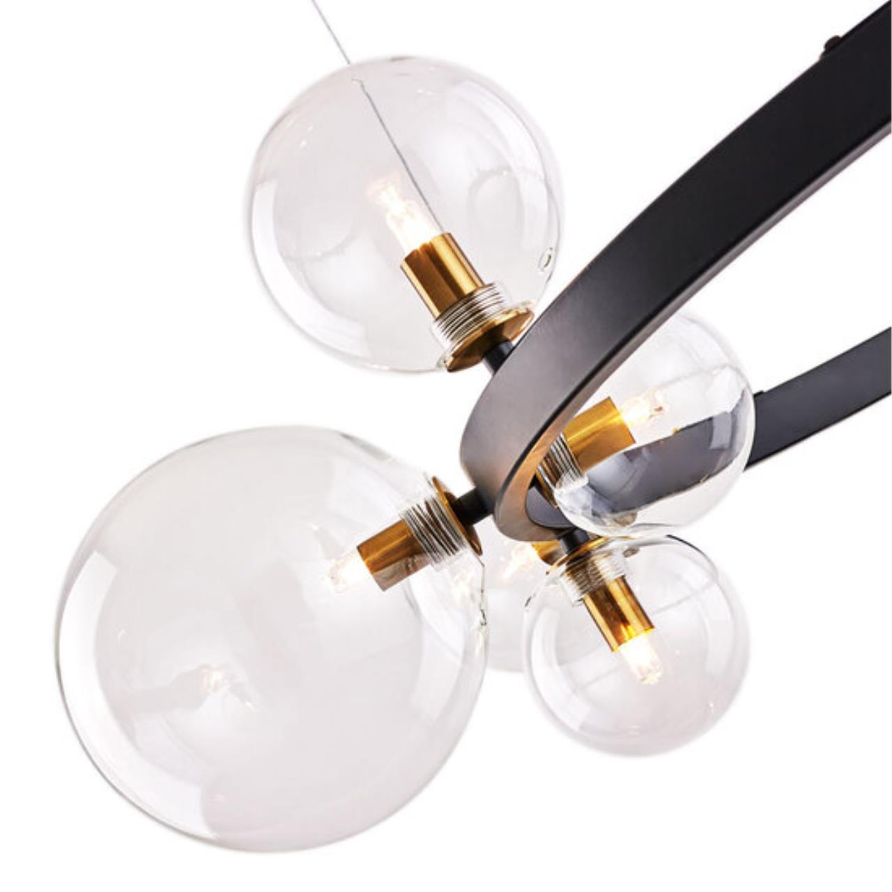 Картинка Подвесная люстра Arte Lamp Vincent A7790SP-15BK
