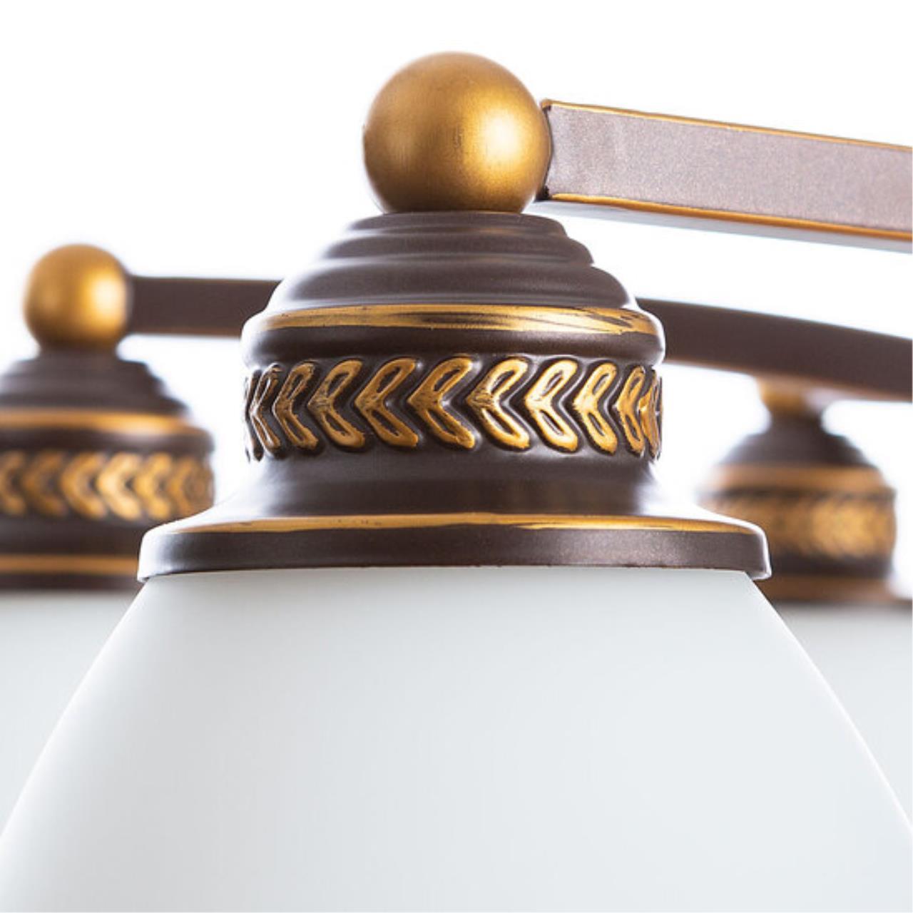 Дополнительная картинка Подвесная люстра Arte Lamp Bonito A9518LM-8BA