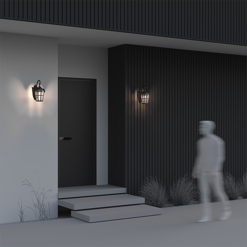 Дополнительная картинка Настенный светильник (бра) Outdoor O413WL-01BZ