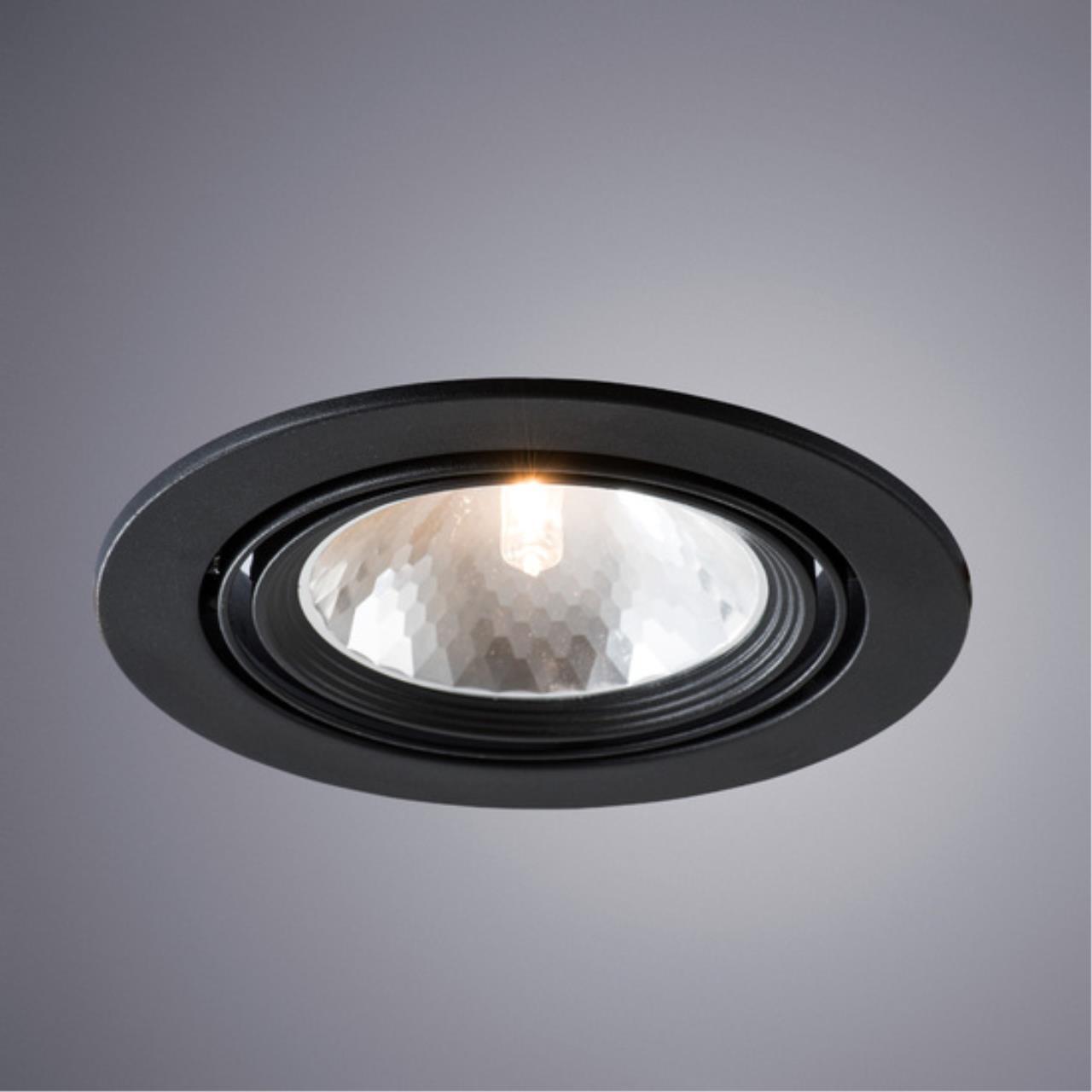 Дополнительная картинка Встраиваемый светильник Arte Lamp A6664PL-1BK