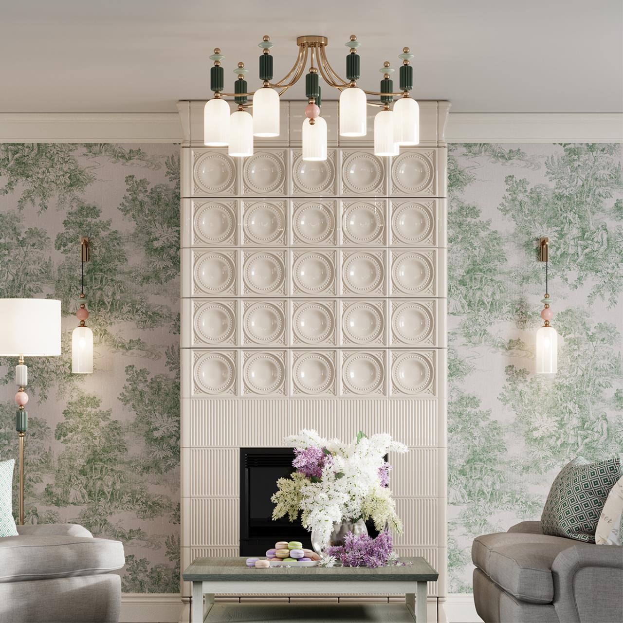 Дополнительная картинка Бра Odeon Light Classic Candy 4861/1WA