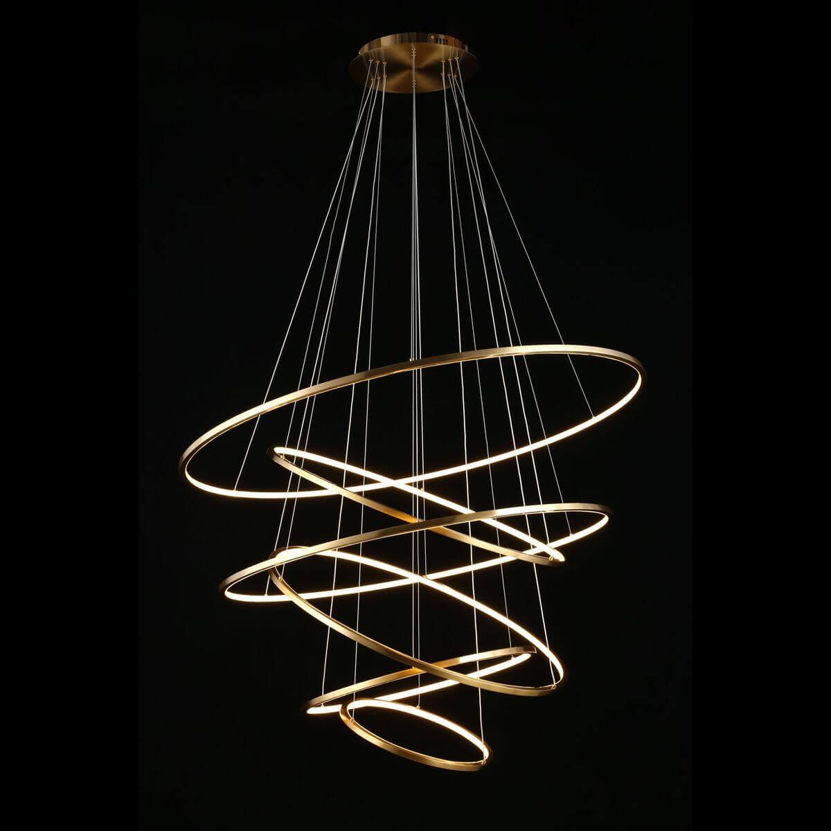 Картинка Подвесная светодиодная люстра Aployt Monisia APL.020.03.243