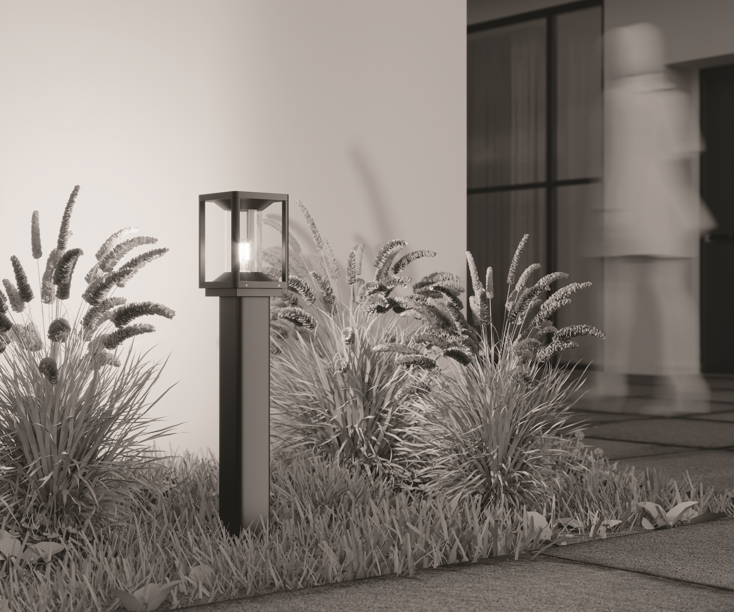 Дополнительная картинка Ландшафтный светильник Outdoor O452FL-01GF2