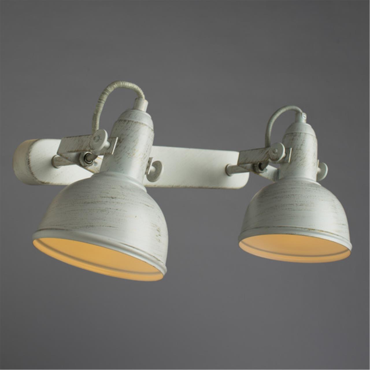 Дополнительная картинка Настенный светильник Arte Lamp Martin A5213AP-2WG