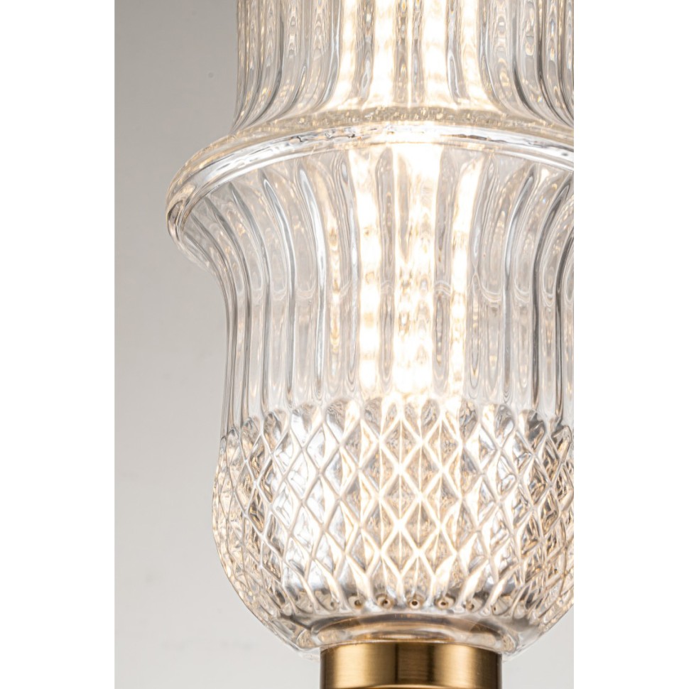 Картинка Светильник подвесной Belfast Herbison A1953 / B CL GL