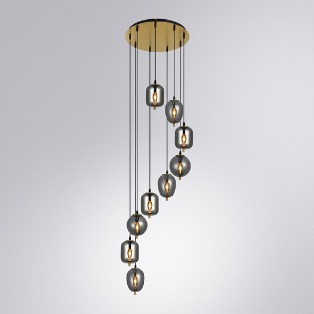 Картинка Подвесной светильник Arte Lamp FREDDIE A2231SP-9PB
