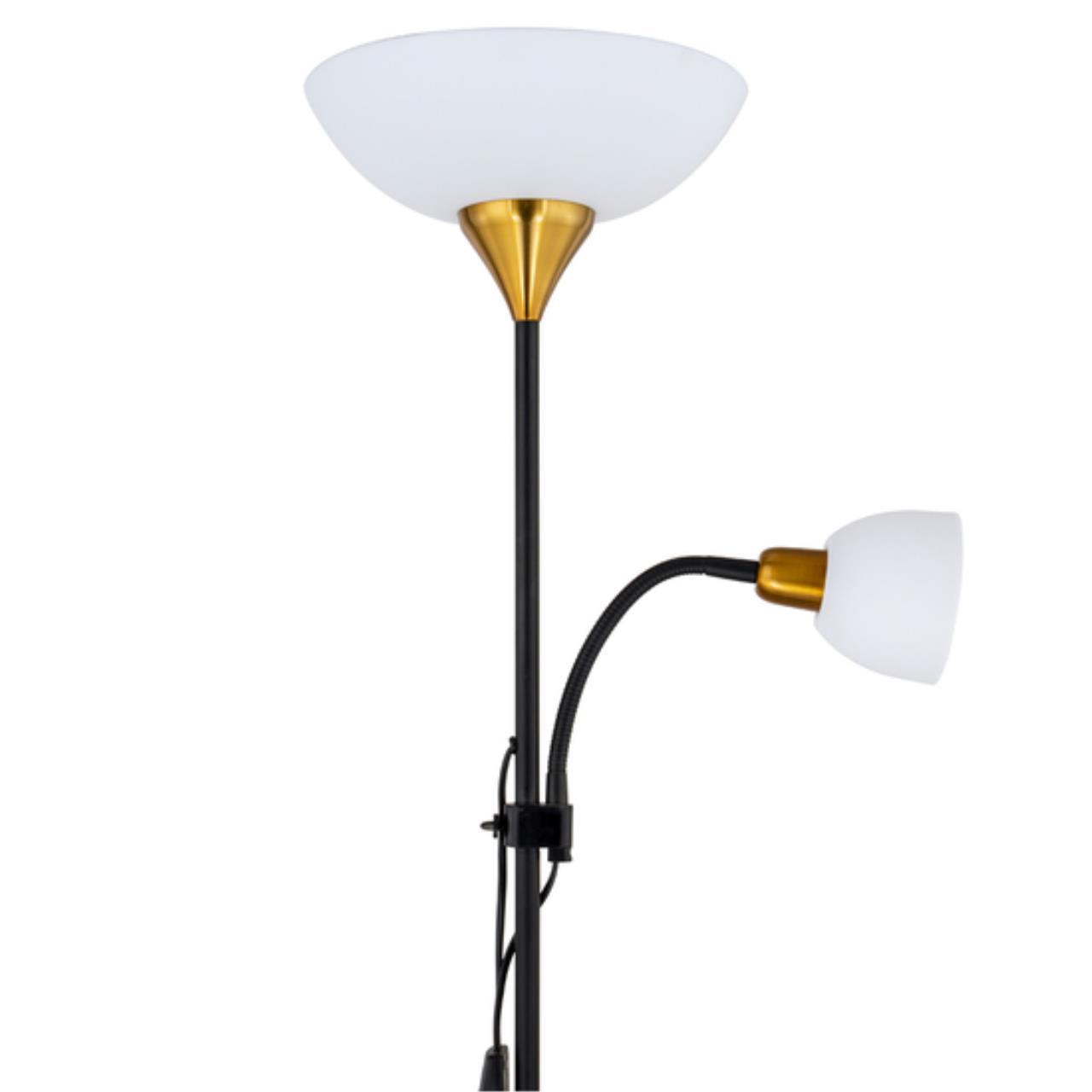 Дополнительная картинка Торшер Arte Lamp Duetto A9569PN-2BK