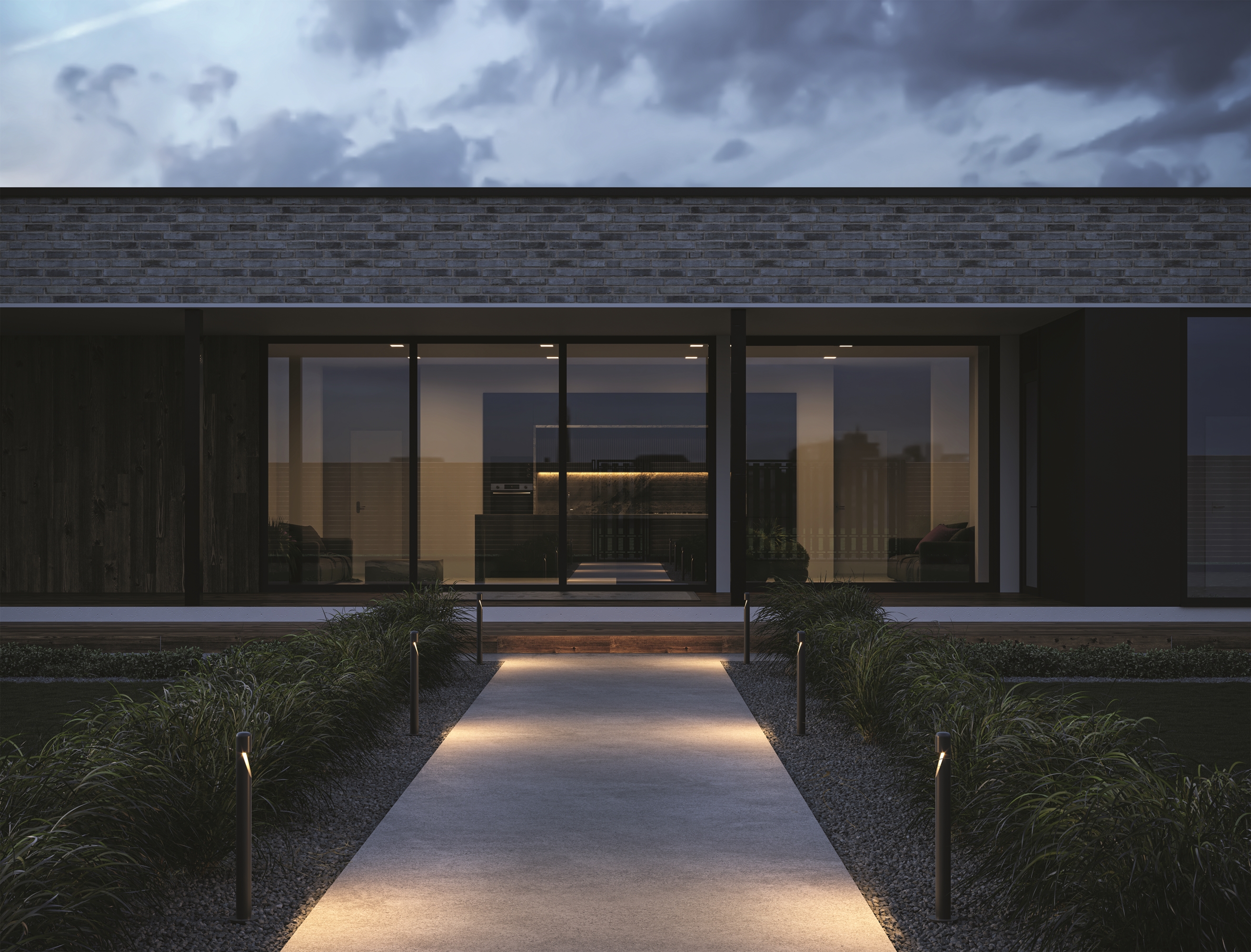 Дополнительная картинка Ландшафтный светильник Outdoor O423FL-L5GF