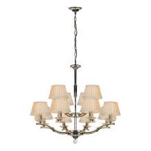 люстры подвесная люстра ilamp vivaldi 85125/8+4 cr, доставка по Казахстану 