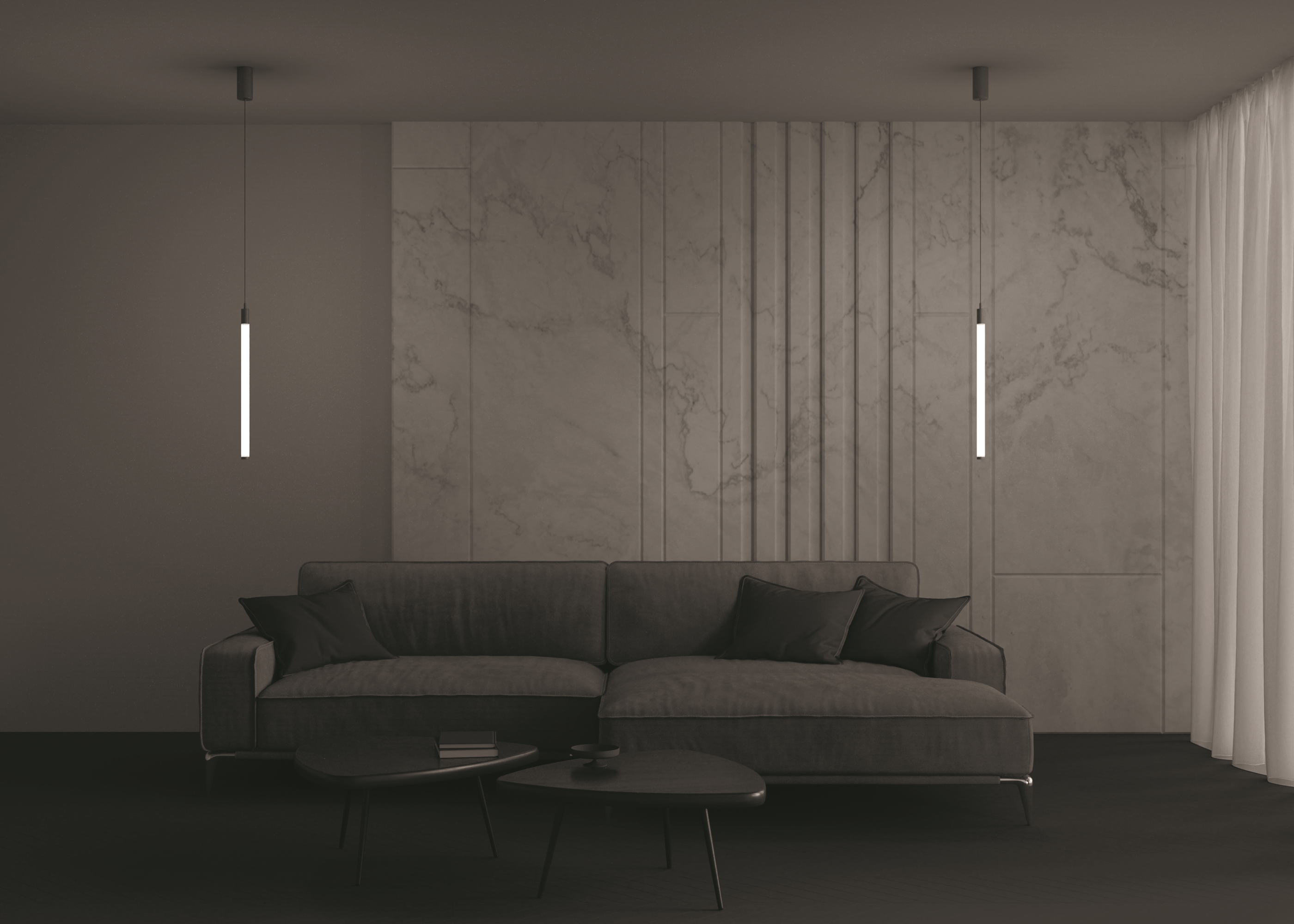 Дополнительная картинка Подвесной светильник Technical P022PL-L10MG3K