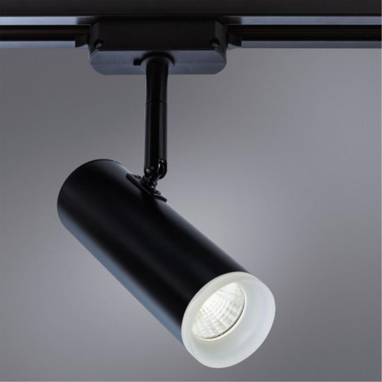 Дополнительная картинка Трековый светодиодный светильник Arte Lamp Hubble A6813PL-1BK