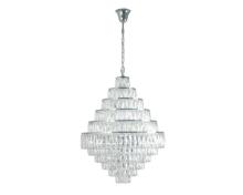 newport 10120 10125+15/c , люстра, chrome clear crystal d60*h78 cm e14 20*60w, доставка по Казахстану 