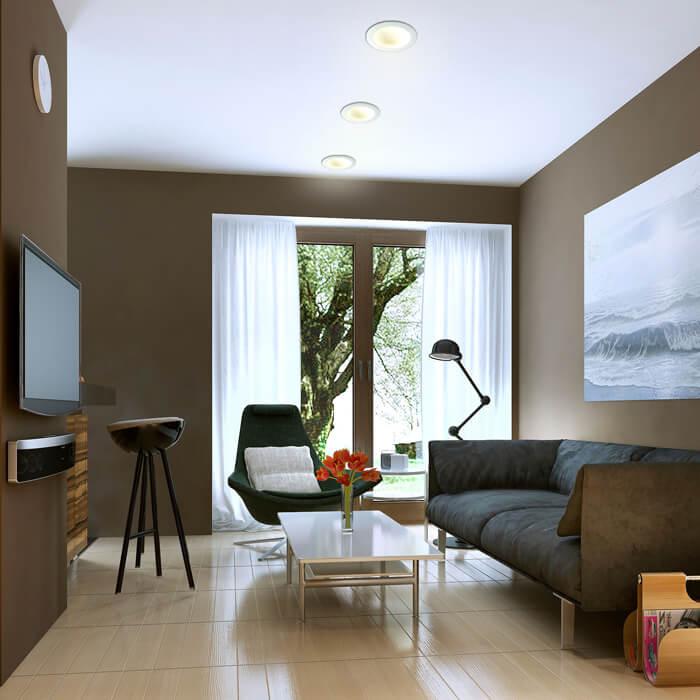 Картинка Встраиваемый светодиодный светильник Novotech Gesso Spot 357354