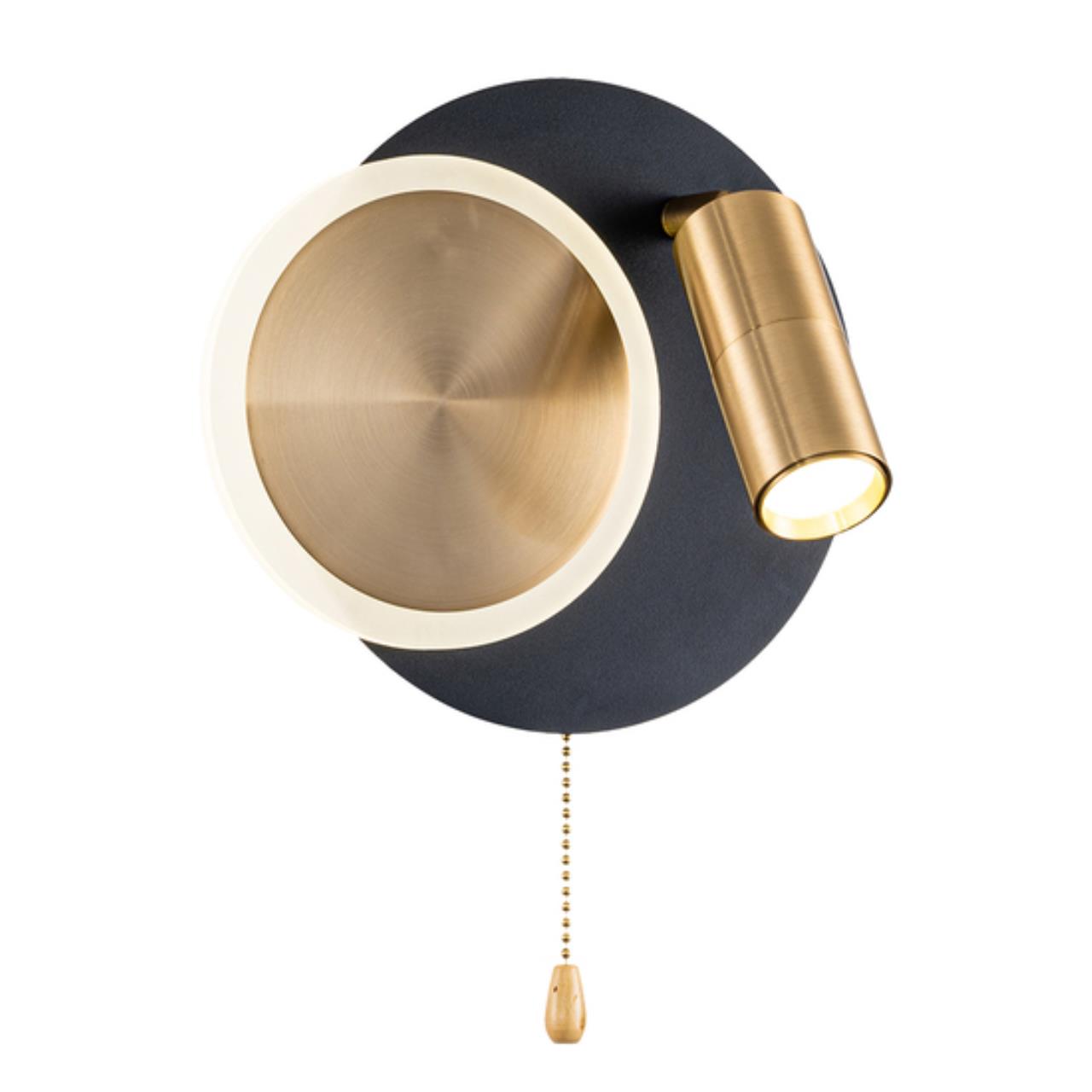 Дополнительная картинка Настенный светильник Arte Lamp SYRMA A2213AP-2BK