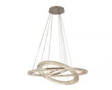 newport 8240 8243/900 chrome , подвесной светильник, chrome сlear crystal d40/65/90*h250 см led strip 140w 3100k 15400lm, доставка по Казахстану 