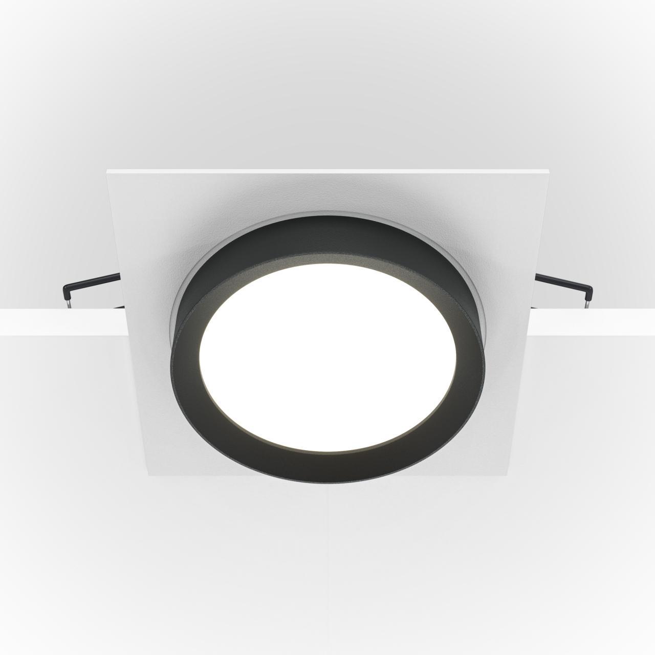 Дополнительная картинка Встраиваемый светильник Technical DL086-GX53-SQ-WB