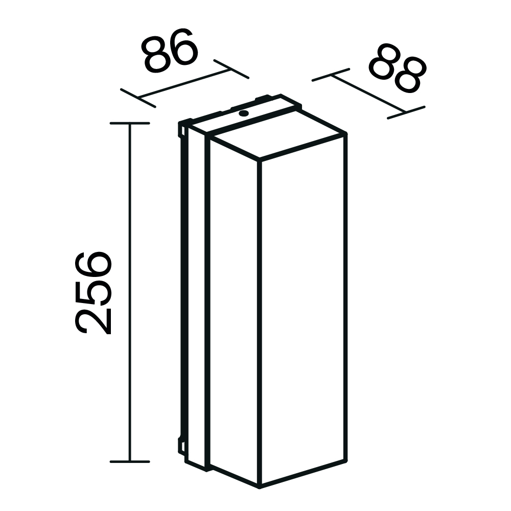 Дополнительная картинка Настенный светильник (бра) Outdoor O450WL-01GF