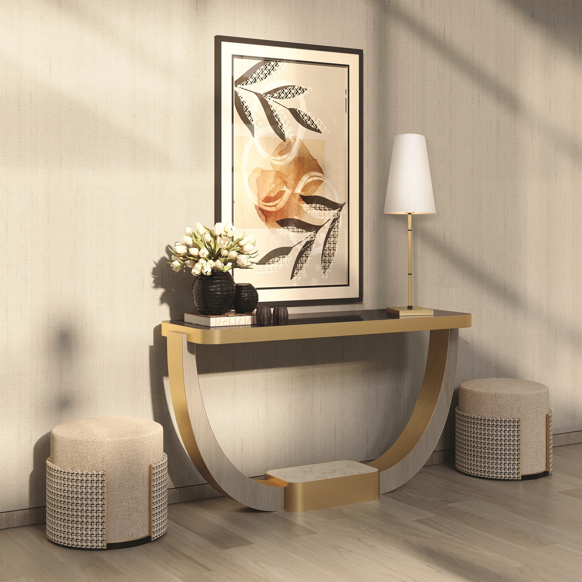 Дополнительная картинка Настольная лампа Maytoni Zaragoza H001TL-01BS