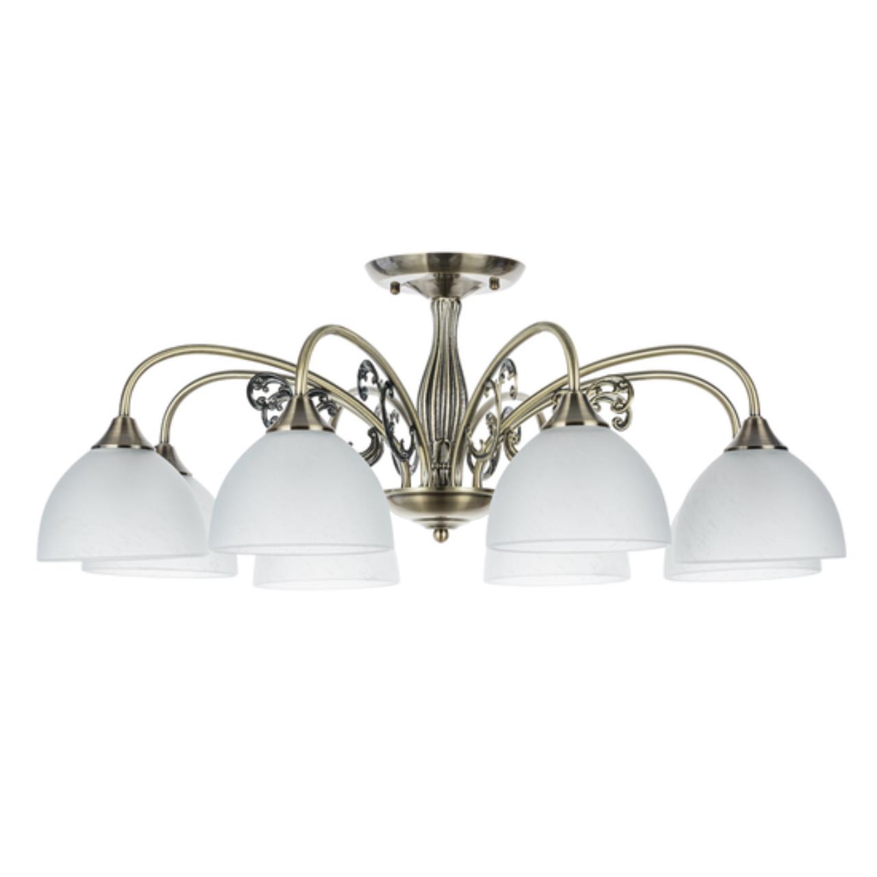 Дополнительная картинка Потолочная люстра Arte Lamp Spica A3037PL-8AB