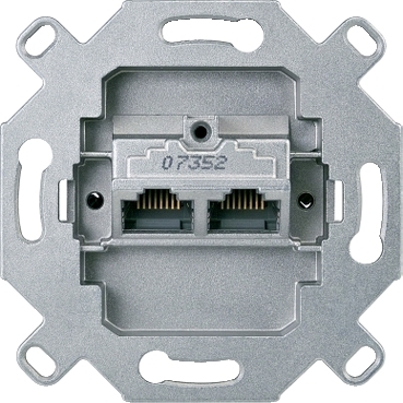 MERTEN МЕХАНИЗМ RJ45 X2 8 8 кат. 6